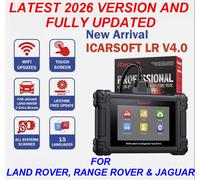 2026 Range Rover L405 Diagnostic Scan Tool Fault Code Reader - iCarsoft LR V4.0