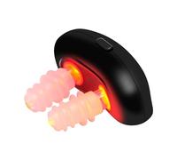 2026 RespiRelief Advanced Red Light Nasal Device for Clear Comfortable Breathing (Black, One Size)