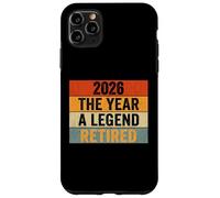 2026 Retirement Shirt 2026 The Year A Legend Retired Case for iPhone 11 Pro Max