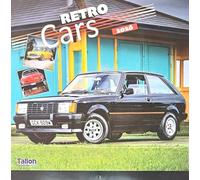 2026 Retro Classic Cars Square Wall Calendar 16 Months Vintage Old 60s 70's 80's Sports Performance Racing Race Fast Home Kitchen Christmas Birthday New Year (Retro Cars)