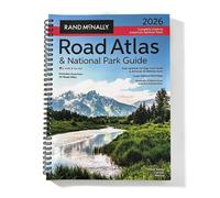 2026 Road Atlas & National Park Guide USA Travel Planner Maps Road Trip Book