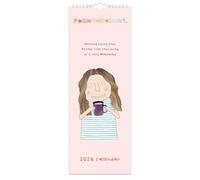 2026 Rosie Made a Thing Slim Wall Calendar Month to View Layout by Portico Designs Ltd