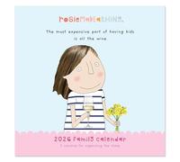 2026 Rosie Made a Thing Square Family Planner Organiser Wall Calendar by Portico Designs Ltd