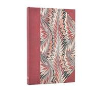 2026 Rubedo (Cockerell Marbled Paper) Mini 12-month Horizontal Hardcover Flexi Dayplanner 2026 (Elastic Band Closure)