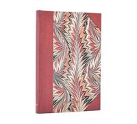 2026 Rubedo (Cockerell Marbled Paper) Mini 18-month Horizontal Hardcover Flexi Dayplanner 2025-2026 (Elastic Band Closure)