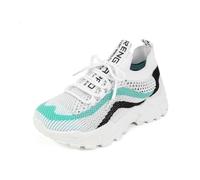 2026 Running Shoes Women's D'Lites Fresh Start Memory Foam Lace-up Sneaker Fashion (Green, 7)