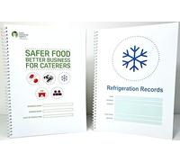 2026 Safer Food Better Business, Food Safety Book for Caterers with 13 Month Diary & a Fridge/Cold Room/Display Chill Temperature Records Book