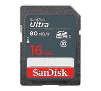 2026 SANDISK Ultra SDXC DSLR Camera 16GB Memory Card 1080P Video 80MB / S Media Card