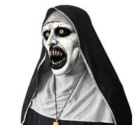 2026 Scary Evil Nun Full Head Latex Realistic Horror