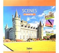 2026 Scenes Square Wall Calendar Planner Organiser Scenic Landscapes Cities Castles Brighton London Liverpool Home Kitchen Office Christmas Birthday New Year