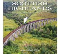 2026 Scotland Calendar: Scottish Highlands - Square Wall Calendar - Month to View - 12 Months