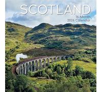 2026 Scotland Wall Calendar Scottish Landmarks Scenery Landscapes Coastal Castles Planner Organiser