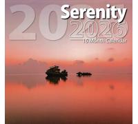 2026 Serenity Full Size Wall Calendar for Planning, Scheduling, and Organizing