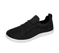 2026 Shoes Men Pair Casual Shoes Wide Toe Low Top Lace Up Slip On Stunning Mesh Lightweight Sporty Walking Fitness Outdoor Sports Sneakers, White, 12 UK