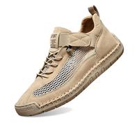 2026 Shoes Men's Pair Spring Summer Non-Slip Hiking Fashion Light Medium Older, khaki, 13.5 UK