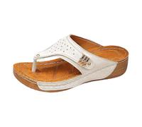 2026 Shoes Women's Fashion Breathable Comfortable Summer Open Toe Sandals, White, 6 UK