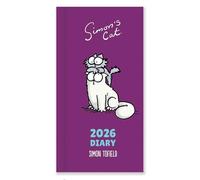 2026 Simon's Cat Slim Diary Week to View by Portico Designs Ltd