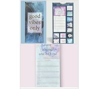 2026 Slim Wall Calendar Planner Spiral, Scenic, Postal, Envelope,Sleek and Compact Calender Gift .Wider Range of designs (30 x14cm) (Good Vibes Quotes Slogan)