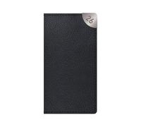 2026 Slim Wallet Diary Week to View - Navy Pebble Textured Faux Leather Planner - Lightweight Compact Portable Organiser Notebook - Home Office Student Organiser Travel Diary
