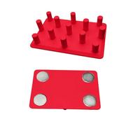 2026 Slow Eating Insert, Compatible with Petlibro RFID Feeder, 13 Design for Controlled Eating, Inclined, Jam Free Cats (Red, One Size)