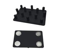 2026 Slow Eating Insert, Compatible with Petlibro RFID Feeder, 13 Design for Controlled Eating, Inclined, Jam Free Cats (Black, One Size)