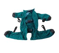 2026 Small and Medium Dogs, Waterproof and Snowproof Winter Dog Legs, Dog Boots, Rain Boots with Suspenders, Adjustable Outdoor Trousers, Stain Resistant Sleeves, (Dark Green,