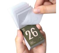 2026 Small Calendar, Space-Saving Design, 365-Day Tear-Off Thick Paper, 2026 Calendar Mini Daily Planner, For Planning Schedule Appointment Home Office School Travel Student Teacher Christmas