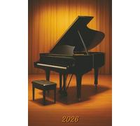 2026: Small Monthly Calendar Planner - Grand Piano