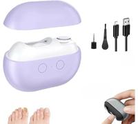2026 Smart Electric Nail Clippers, 3-in-1, Automatic Nail Clippers Designed for Seniors, Suitable for Thick toenails, Painless Trimming, Suitable for People with Limited Mobility. (Purple)