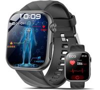 2026 Smart watch With Blood Pressure/ECG/BMI/HRV, 1.97" AMOLED Display Health Smart Watch with Bluetooth Calling Function, 24H Heart Rate/Sleep/SPO2/Mini-Health Check Fitness Watch for Android& iOS