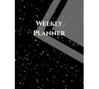 2026 Smart Weekly Life Planning Organizer: Minimal Black Cover | Large 8.5 x 11 Weekly Planner | Clean Black & White Layout | 110 Pages for Work, Study & Personal Scheduling