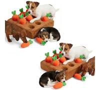 2026 Sniffing Games Dog - Pets Carrot Puzzle Toy Dog Activity Mat, Mental Stimulation of Your Dog, Encourage the Dog, for Small, Medium, Large, Older Dogs and Kittens (2)