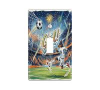 2026 Soccer Doberman Dog Decorative Light Switch Cover Plate 1 Gang Single Toggle, Match Day Puppy Shoot Goal Electrical Switchplate, Sport Electrical Faceplate for Bedroom Room