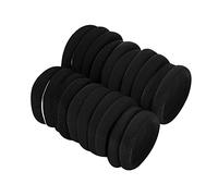 2026 Soft Seamless Headband Set with Elastic Rope Headband for Girls Baby as Gentle Accessory without Hair Damage in Various Colours (A, One Size)