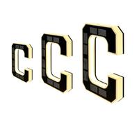 2026 Solar Lighted House Numbers for Outside, Modern LED Backlit Address Sign,Dusk to Dawn Auto-Glow, IP44 Waterproof Acrylic Lighted Numbers for House Wall Yard Mailbox, 3 Versa(C,23cm)