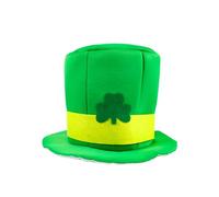 2026 St Patrick's Day Top Hat, Saint Patrick Party Novelty Cap for Men Women St Patrick's Top Caps Clover Shamrocks Irish Themed Green Leprechauns Hats Carnival Fancy Dress Accessories