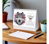 2026 Standing Desk Calendar DIY Diamond Art Painting Monthly Flip Desktop Calendar with To Do List Calendars Planner for Home Office-2026,Daily Planning Gifts for Friends Lovers
