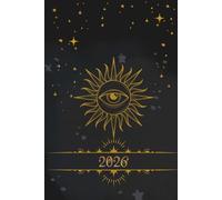 2026 Star Planner: With shopping list and note pages. Daily plans, organize events. Unisex design