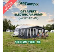2026 StarCamp Valor AiR Full Inflatable Caravan Awning | All Sizes | 775-1125cm