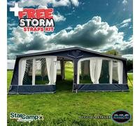 2026 StarCamp Valor AiR Full Inflatable Caravan Awning | All Sizes | 775-1125cm