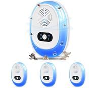 2026 Strongest Mouse Repeller Plug in, 4PCS Ultrasonic Pest Repeller for Indoor Use, Effective Pest Control for Mice, Rats, Spiders, Cockroaches - Safe for Pets & Humans