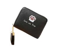 2026 Stylish Women's Purse for Everyday Coming to Work Compact Design with Firm Shape, Perfect for a Durable Practical Small Wallet. (Black, 11 x 9 x 2.5 cm)
