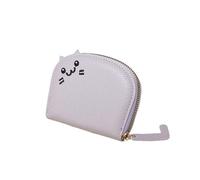 2026 Stylish Women's Purse with Zip, Compact Wallet for Cards, Daily Companion, Elegant Coin Compartment (Purple, 10 x 9 x 2.5 cm)