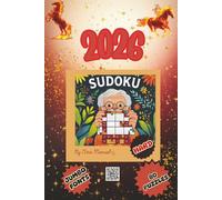 2026 Sudoku: Large Print Sudoku for Seniors - 80 Hard Puzzles with Extra Jumbo 20+ Font, One Puzzle Per Page, Writing Space, and Full Solutions (PUZZLES FOR SENIORS)