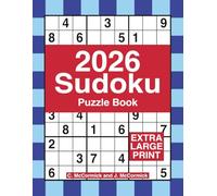 2026 Sudoku Puzzle Book Extra Large Print