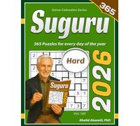 2026 Suguru: 365 Hard (9x9) Puzzles for Every Day of the Year (Game Calendars Series)