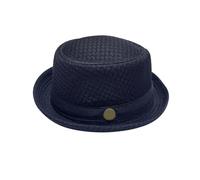 2026 Summer Breathable Mesh Pork Pie Hat Men's Porkpie Hats Bowler Unisex Lightweight Packable Sunprotection Beach Outdoor Jazz Cap Beach Travel Party