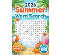 2026 Summer Word Search: 1800+ New Words - 88 Relaxing Summer Themed Word Find Puzzle Book For Adults & Seniors With Solutions