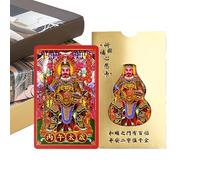 2026 Tai Sui Card, Auspicious Keepsake Decor, Chinese Horse Year Blessing Cards, for Luck Wealth Harmony Success Family Friends Women Men
