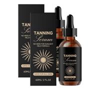 2026 Tanning Drops, Sunless Tanning Drops, Self Tanning Drops, Self-Tanning Concentrate, Long Shelf Life, Gives a Natural Shine, Moisturising (2 Pieces)